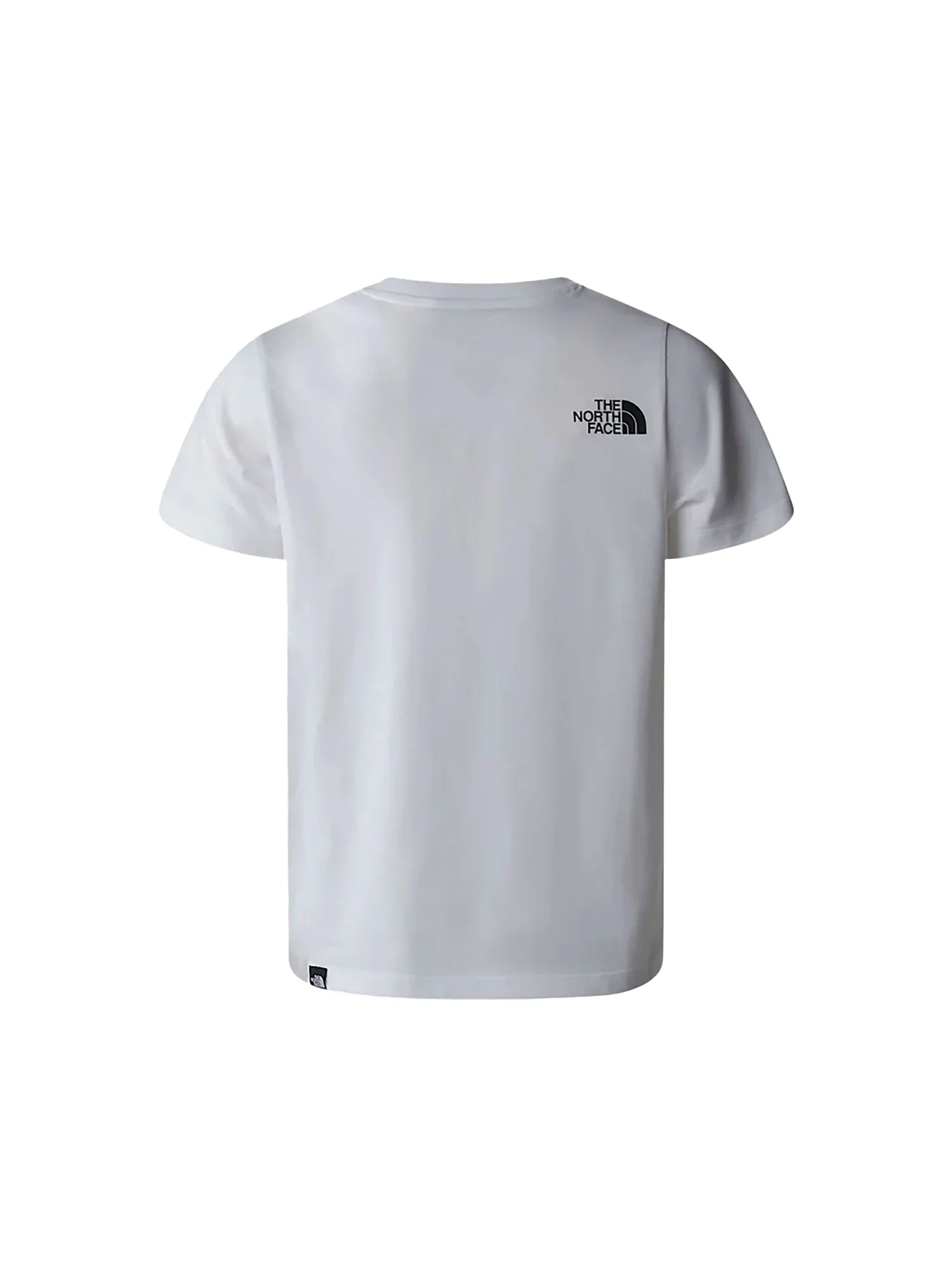 T-shirt manica corta simple Dome bianco - Image 2