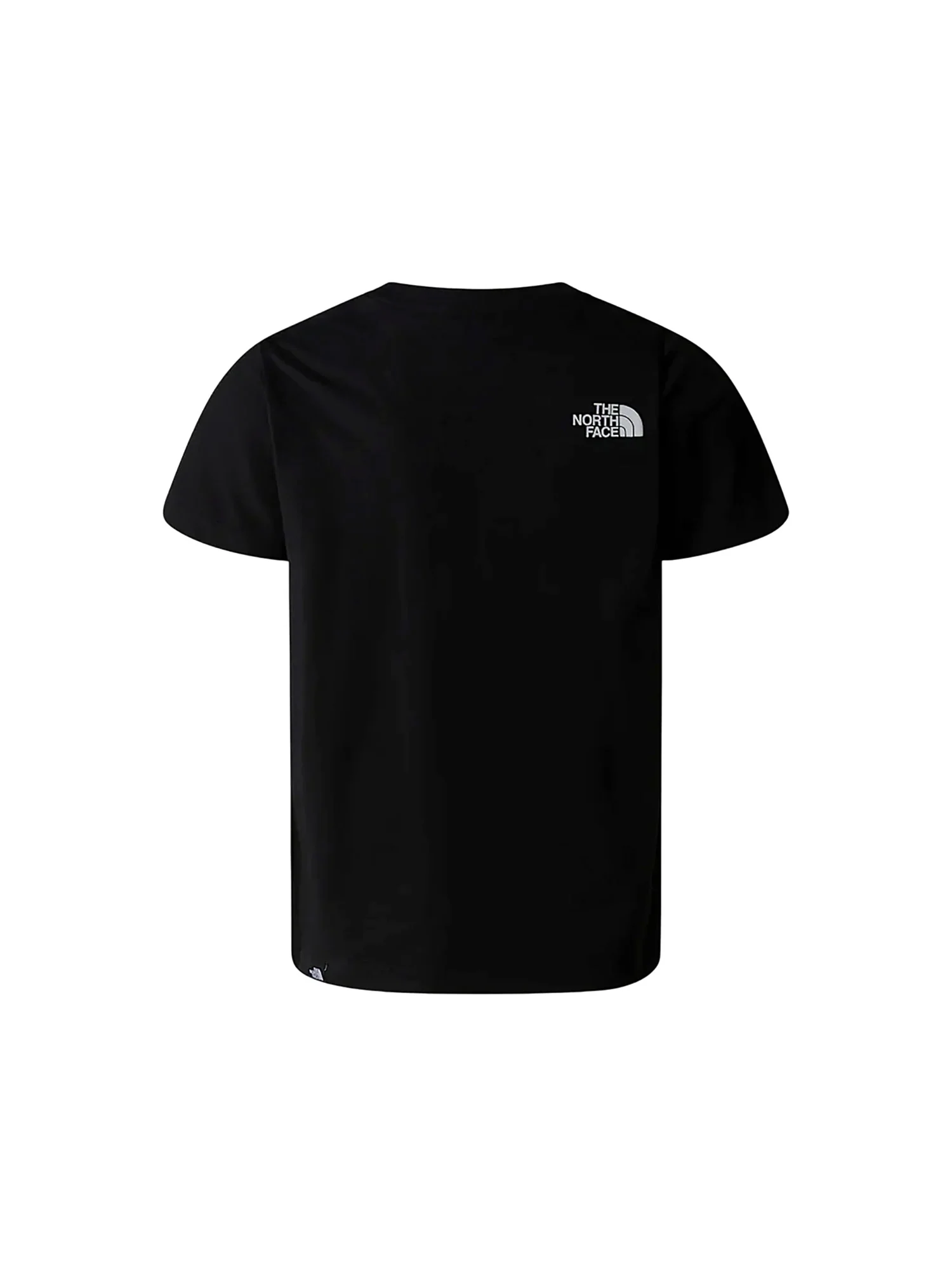 T-shirt manica corta simple Dome nero - Image 2