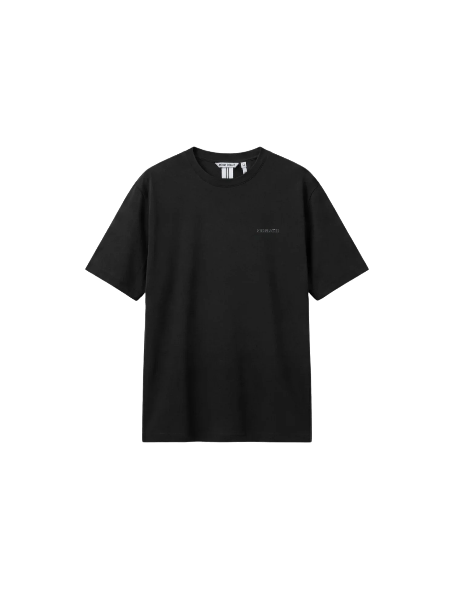 T-shirt con maniche corte modello slim neuter fabric nero - Image 4