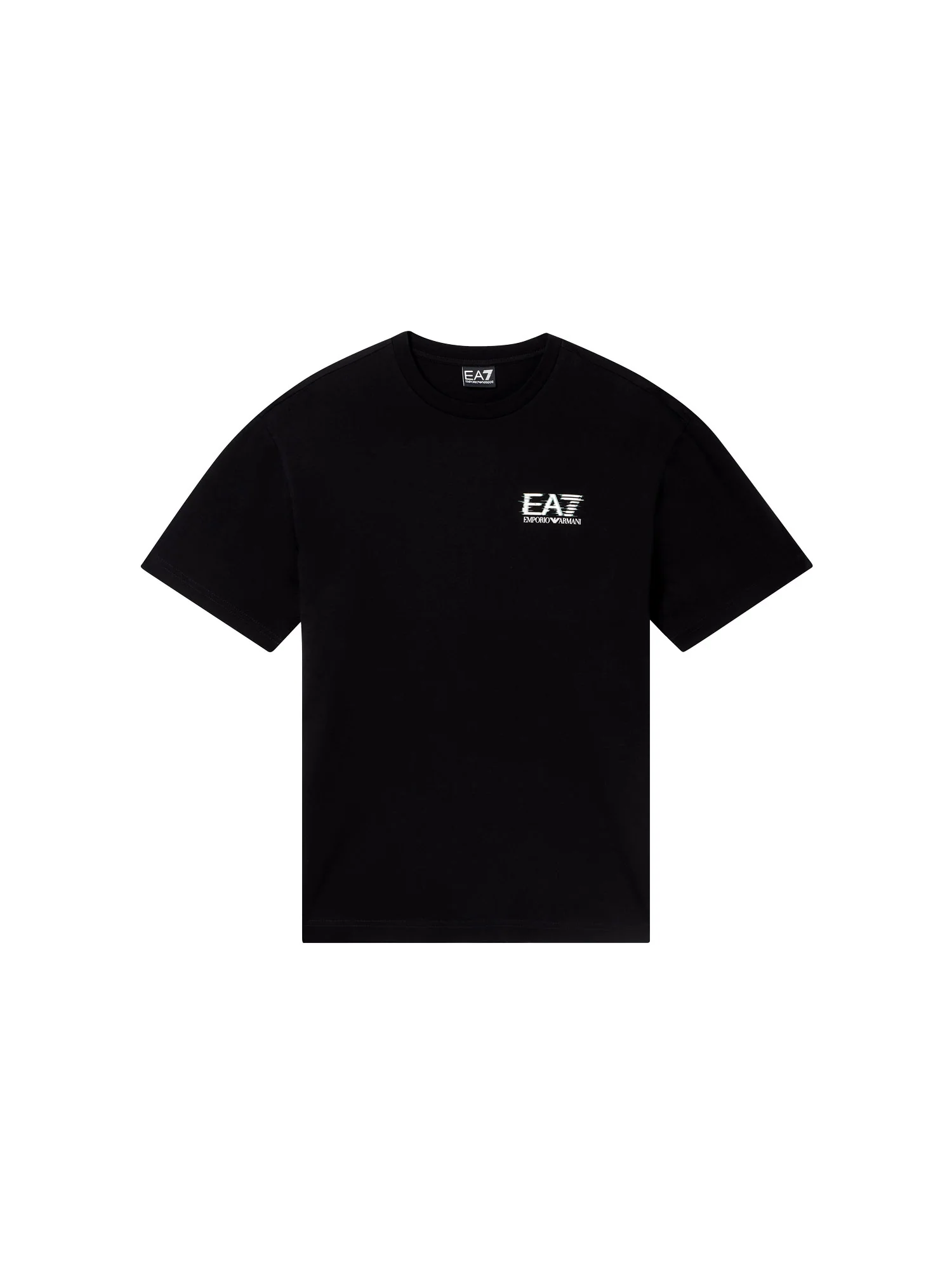 T-shirt EA7 uomo manica corta special logo nero - Image 3