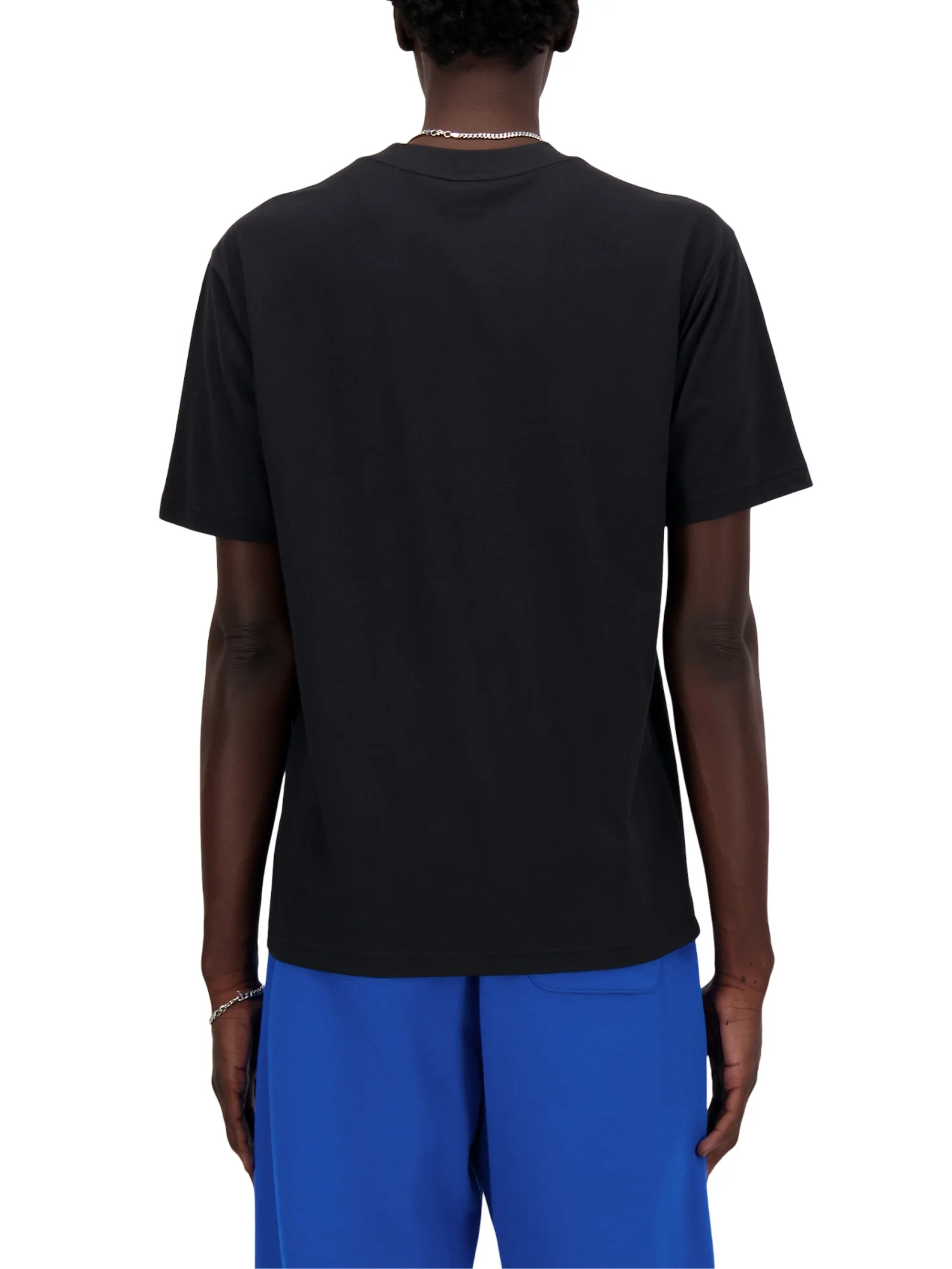 T-shirt manica corta New Balance uomo sport ess cotton nero - Image 2
