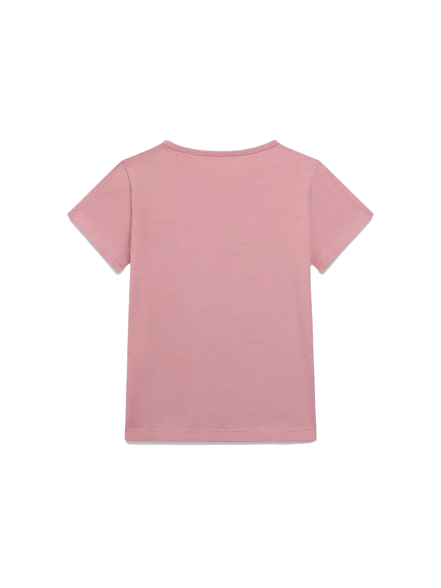 T-shirt Guess Bambina stampa lurex rosa - Image 2