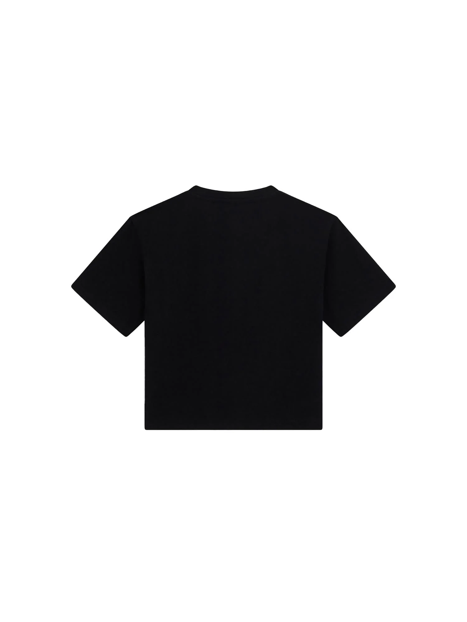 T-shirt Guess Bambina heart logo strass nero - Image 2