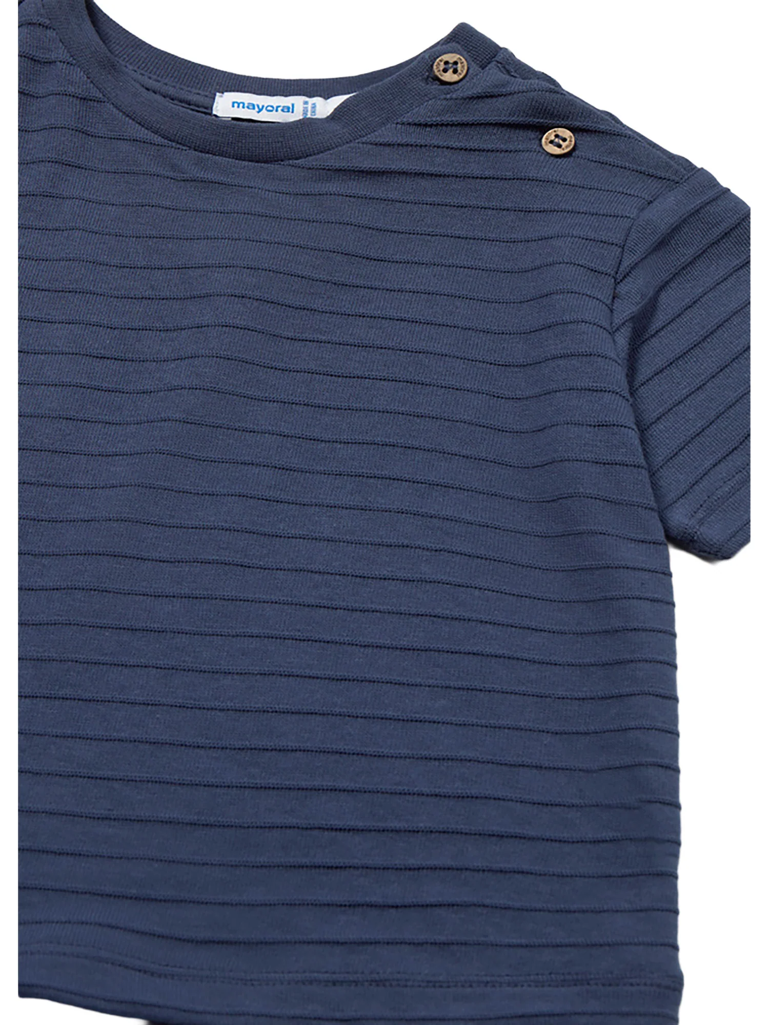 T-shirt Mayoral Bambino structured blu - Image 3