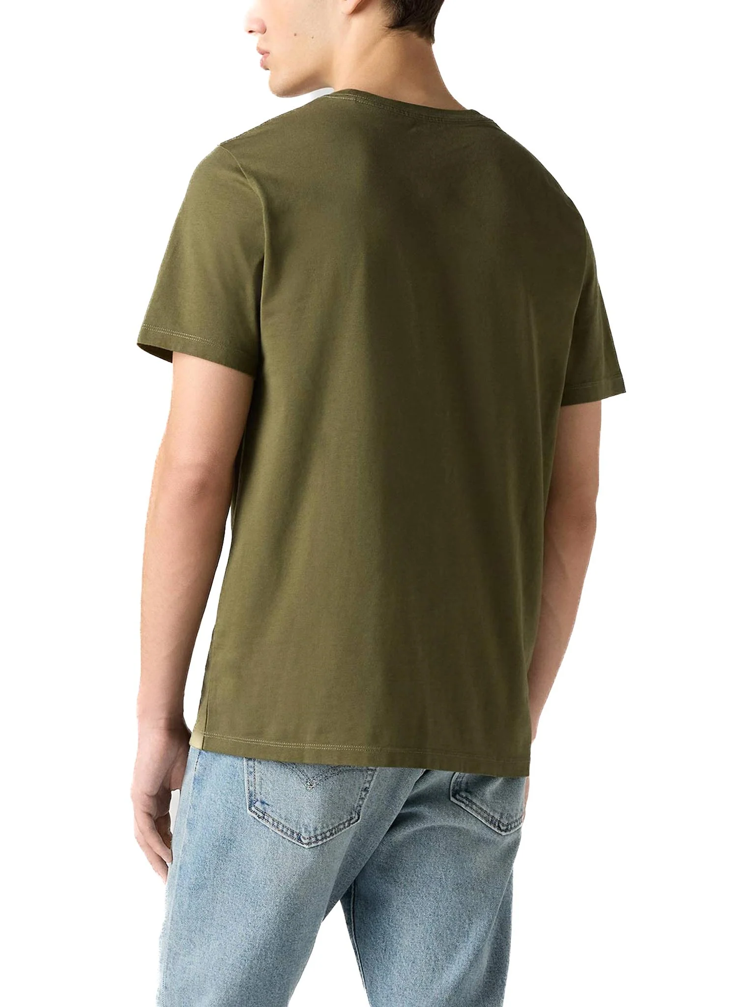 T-shirt maniche corte The Original verde oliva - Image 2