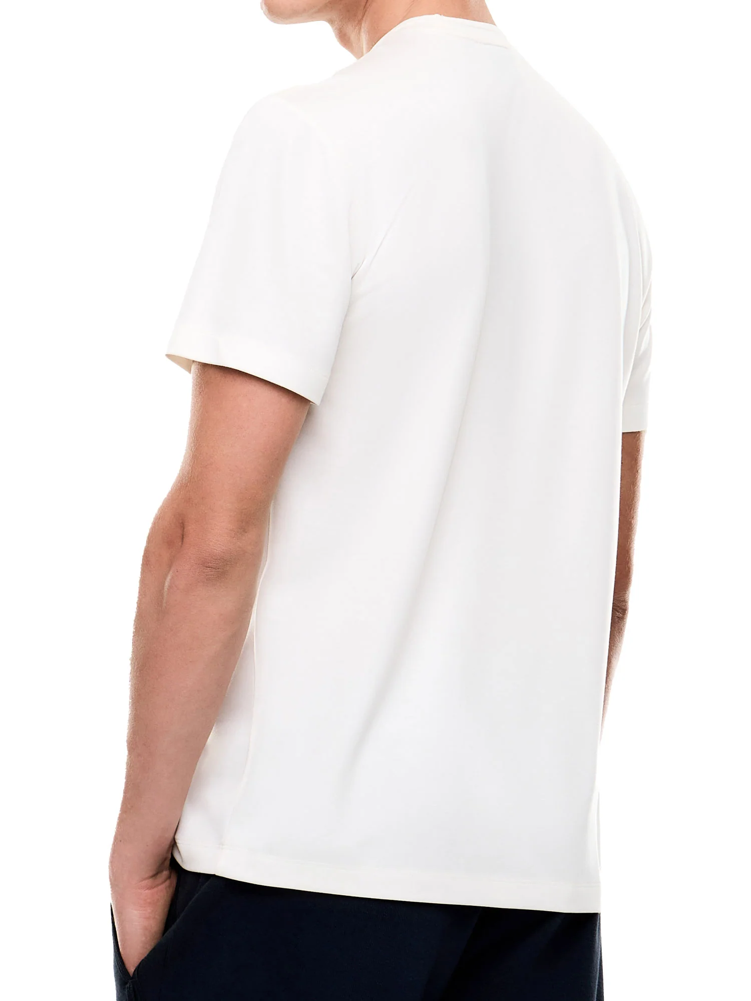 T-shirt EA7 uomo manica corta Train Lux sugar swizzle - Image 2