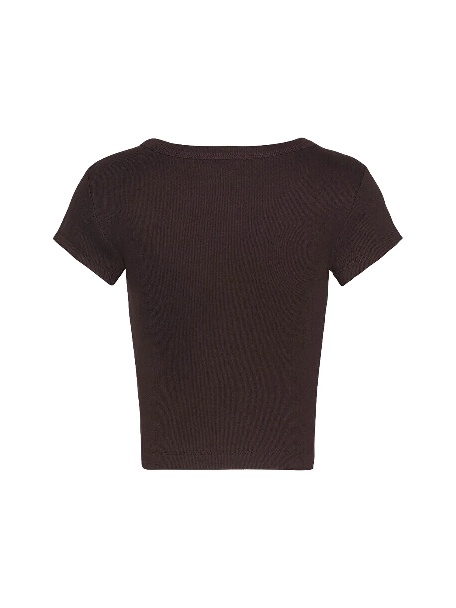 T-Shirt Calvin Klein Donna con etichetta Logo Baby Moro - Image 2