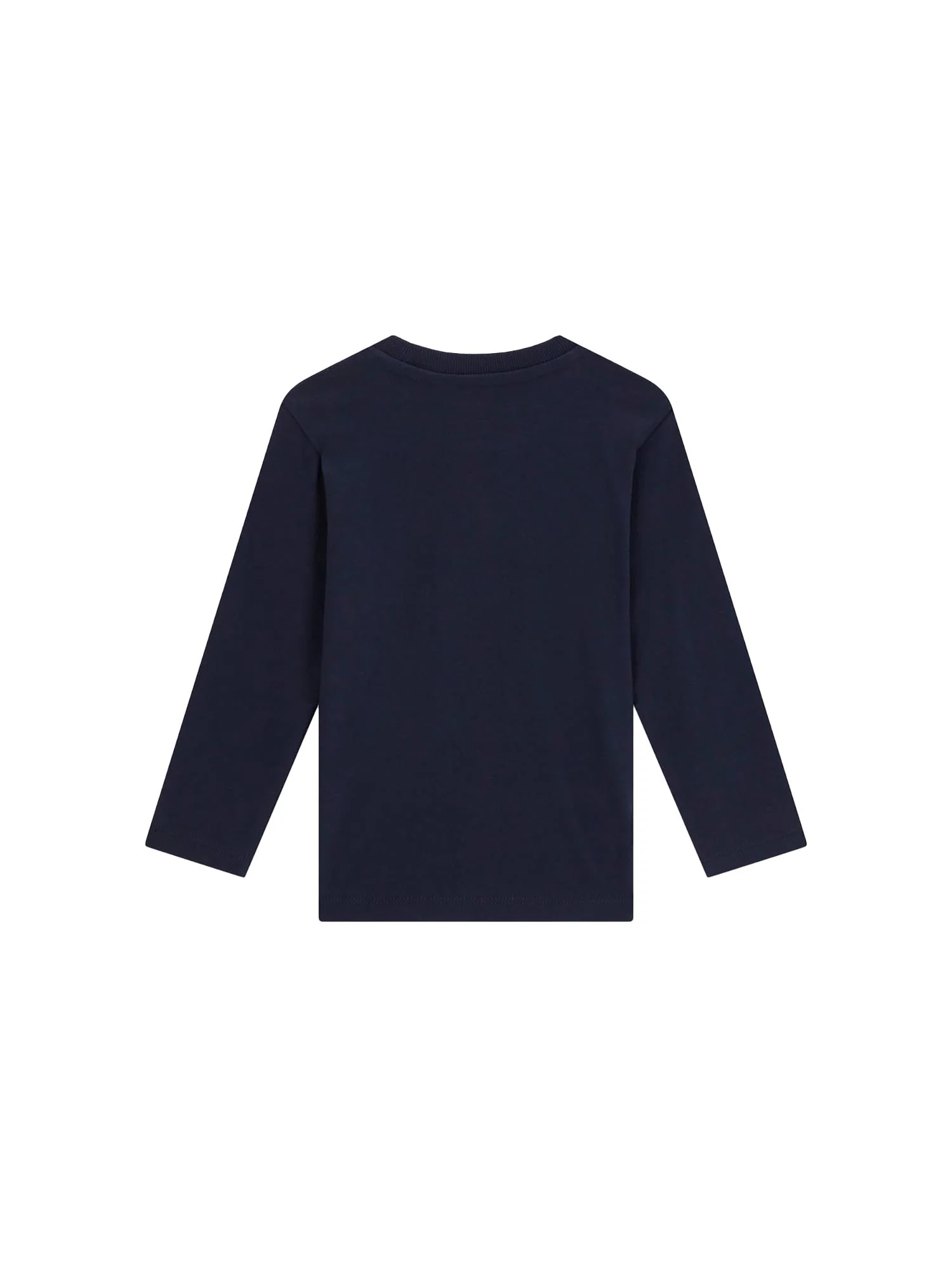 T-shirt Guess Neonato con logo blu - Image 2