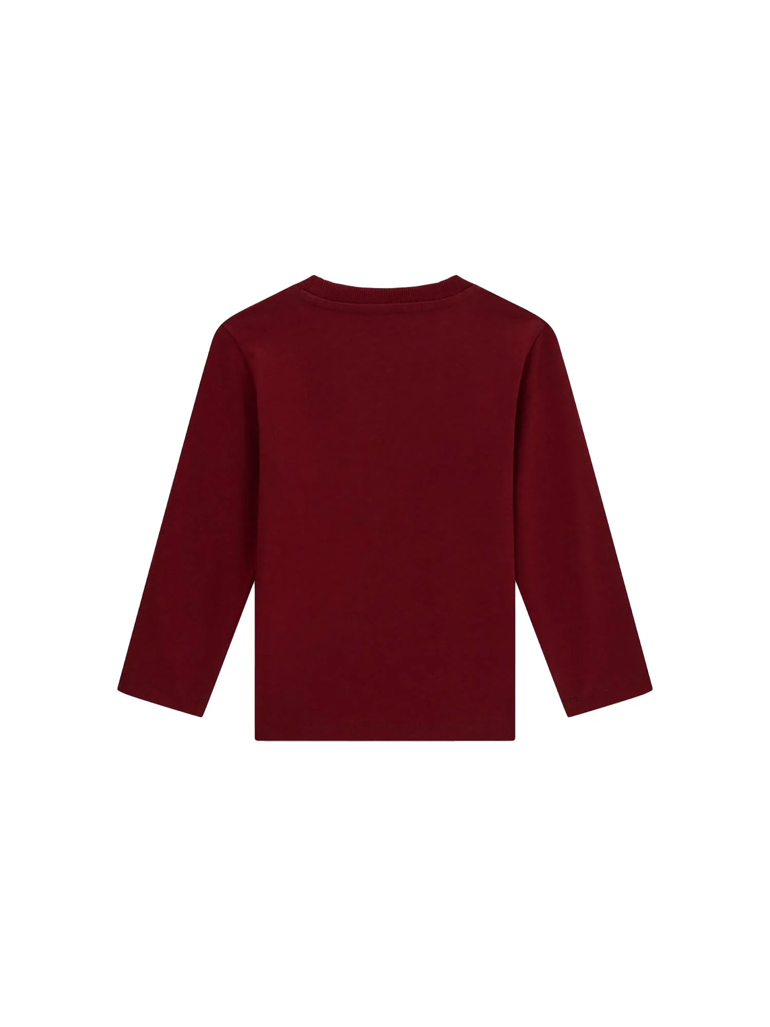 T-shirt Guess Neonato con logo vino - Image 2