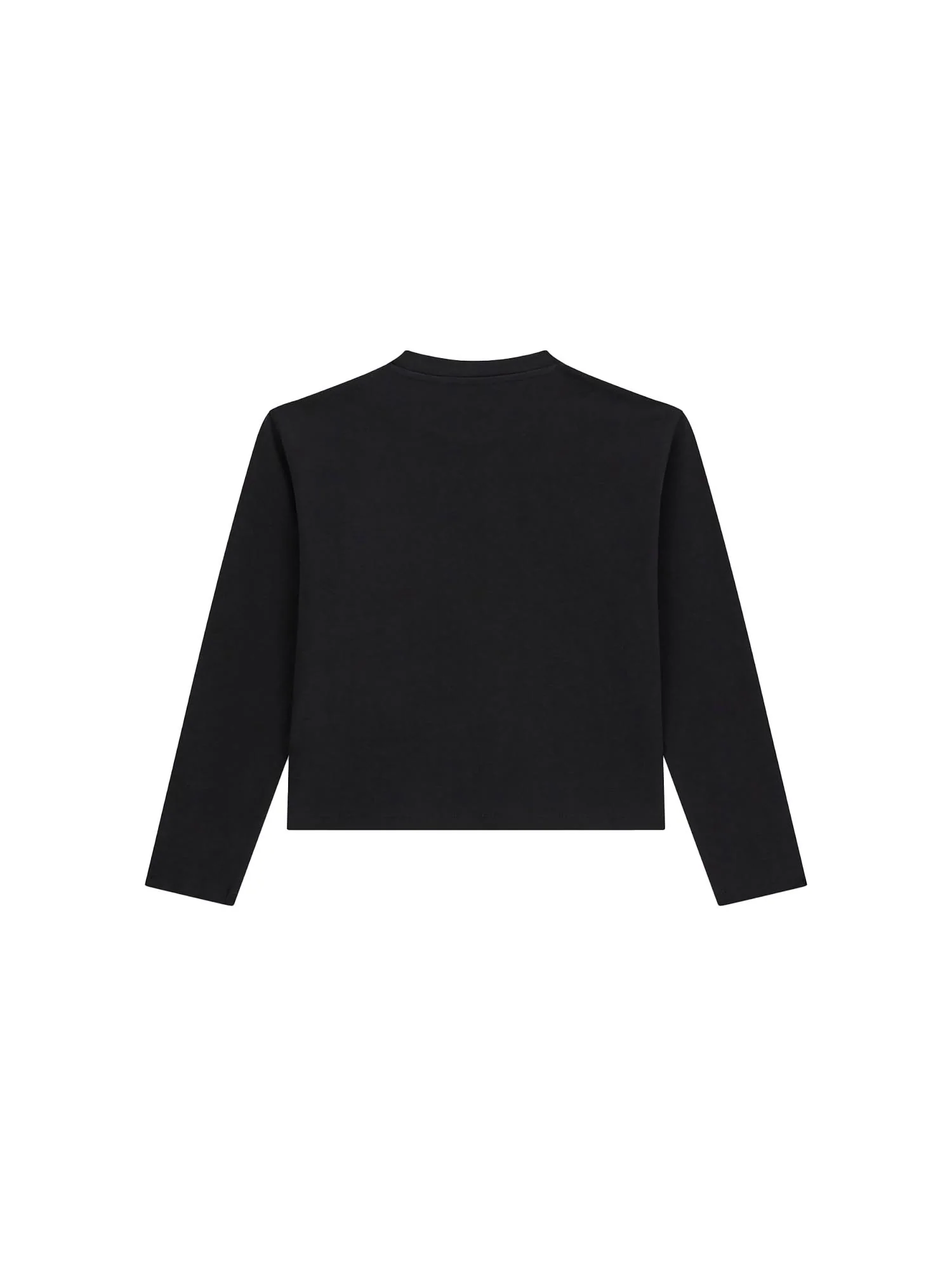 T-shirt Guess Bambino logo midi nero - Image 2