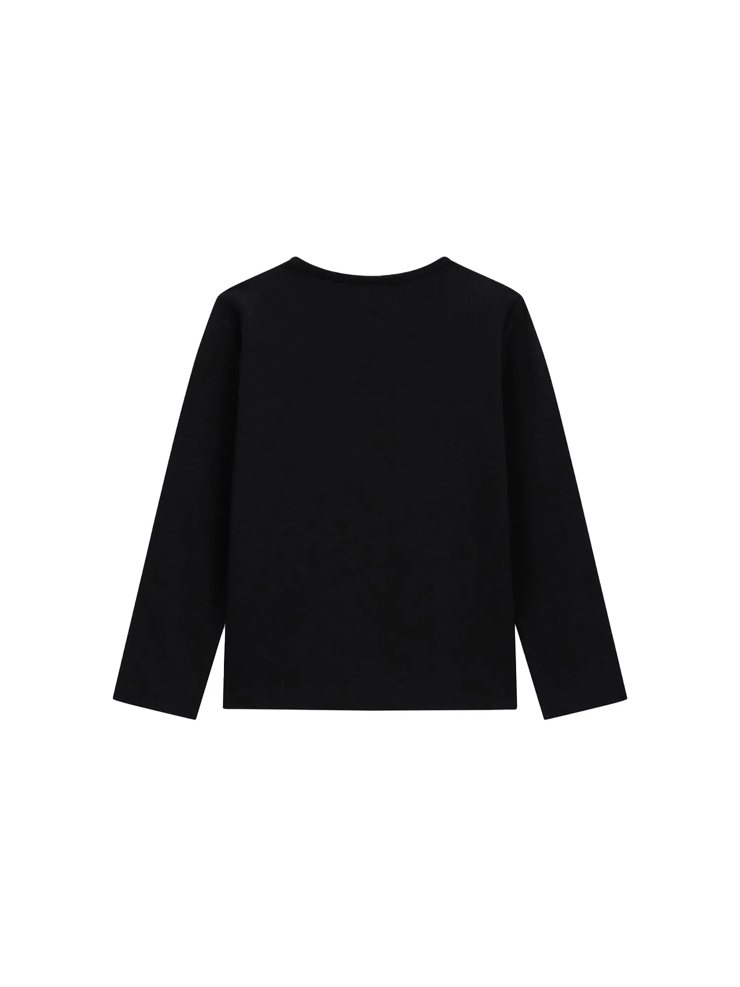 T-shirt Guess Bambina stampa logo nero - Image 2