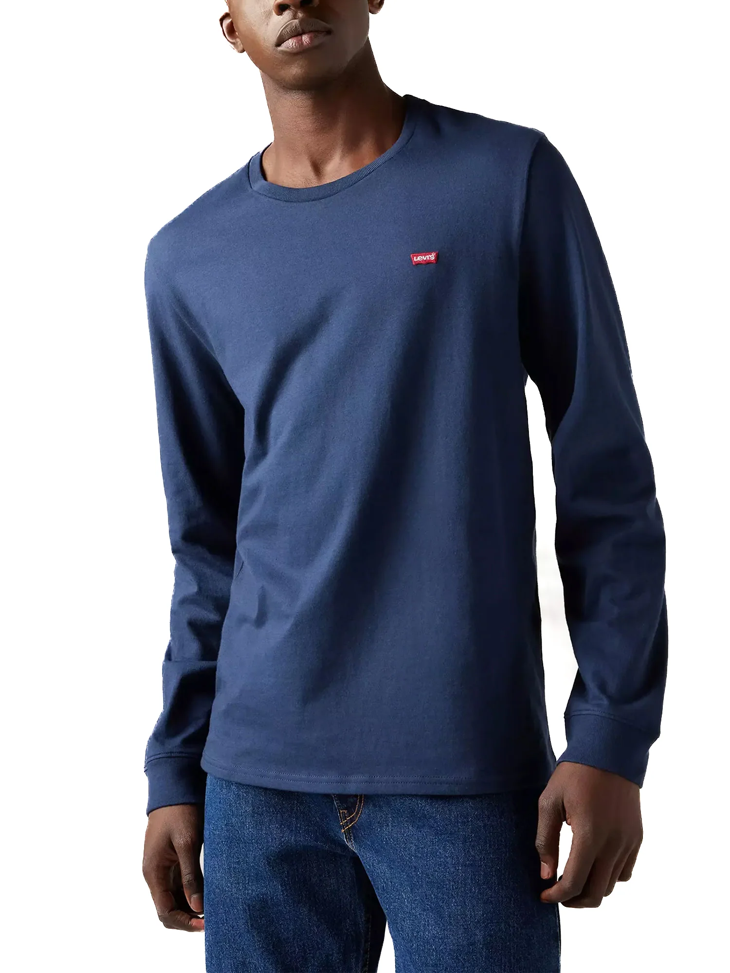 T-shirt maniche lunghe The Original blu