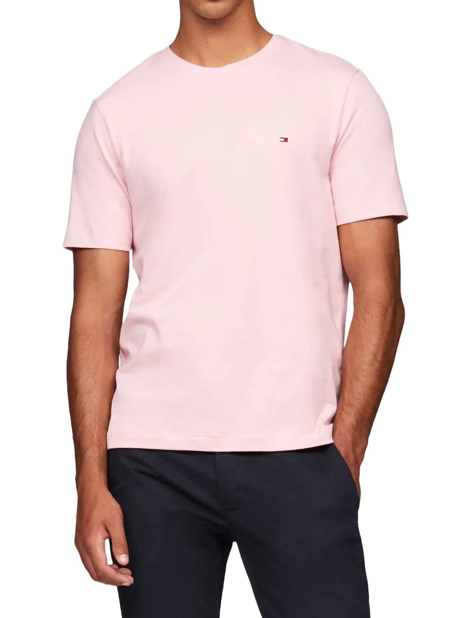T-shirt regular fit essential rosa