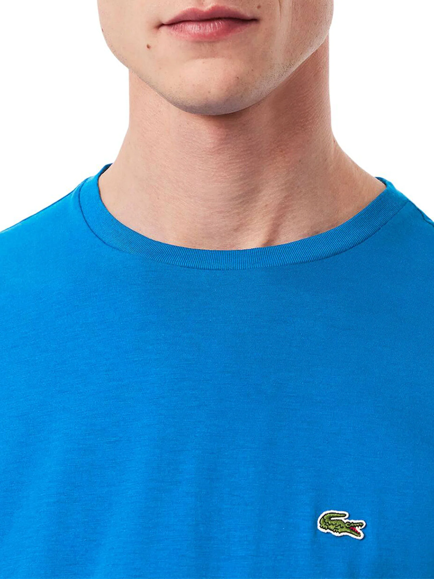 T-shirt regular fit Pima azzurro - Image 3