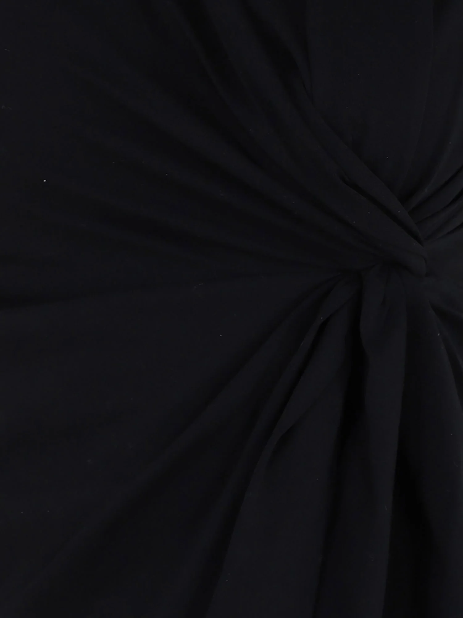 T-shirt Kocca Donna smanicata con nodo nero - Image 4