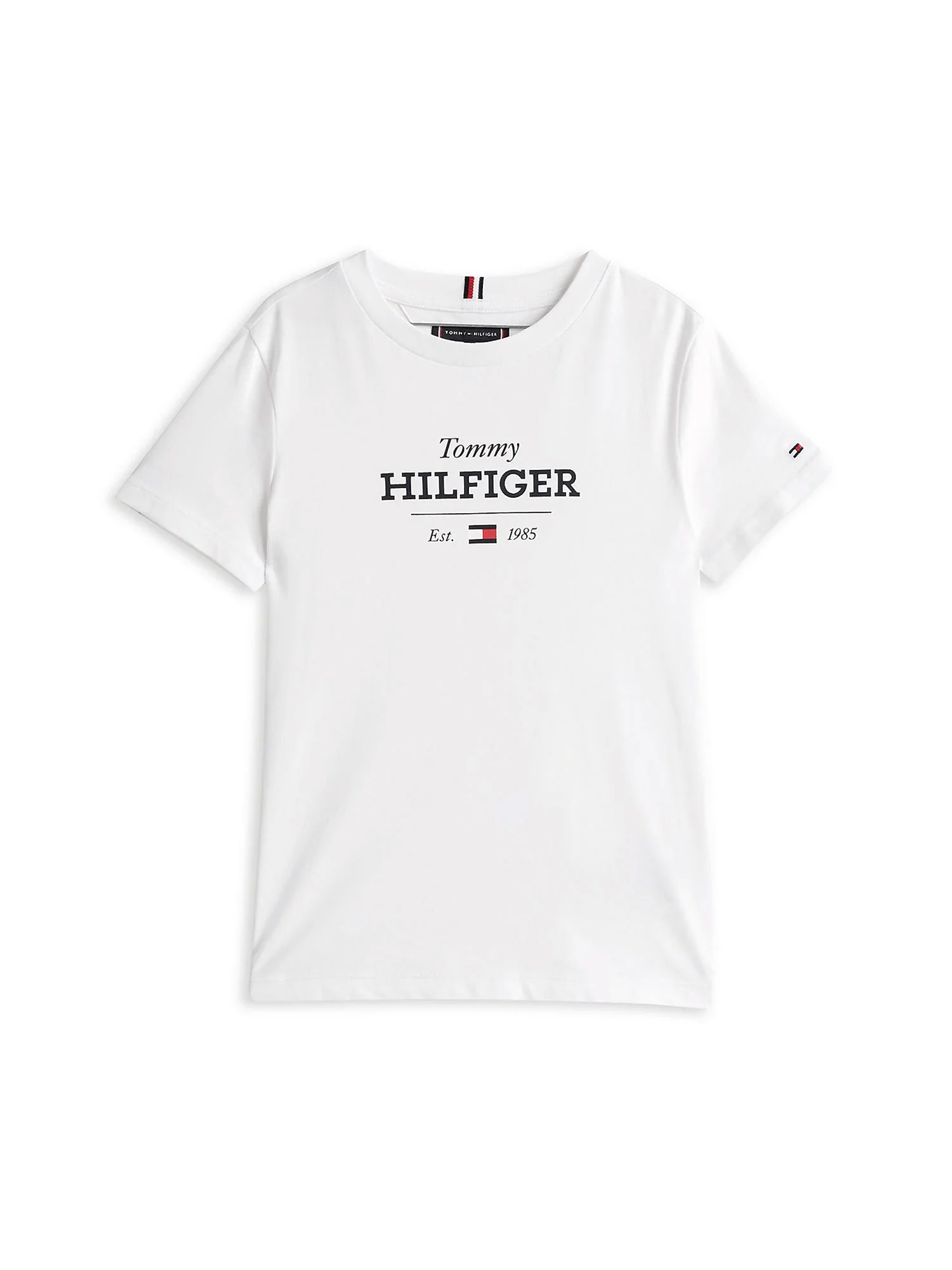T-shirt teen 1985 Collection con logo bianco