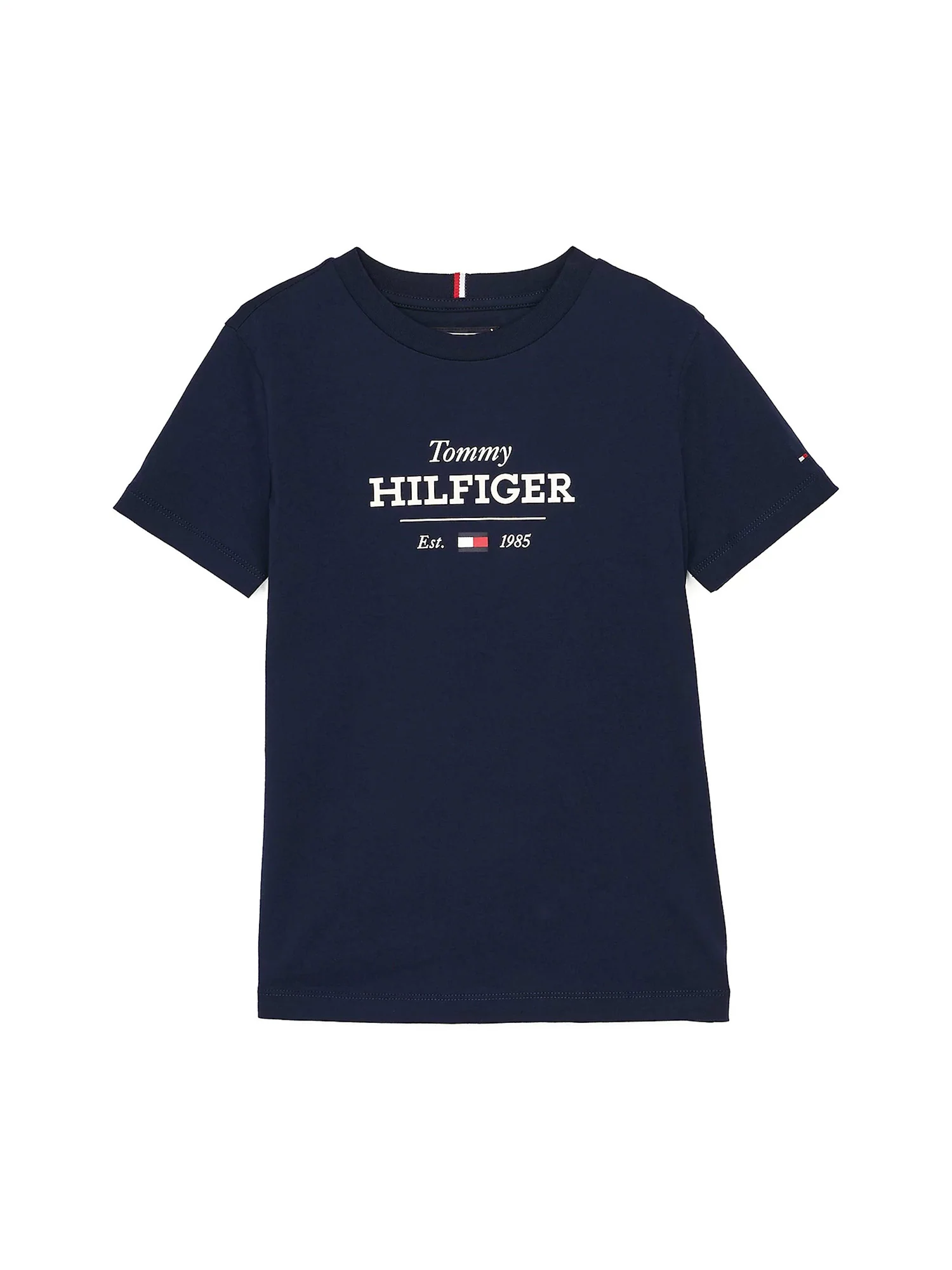T-shirt teen 1985 Collection con logo blu