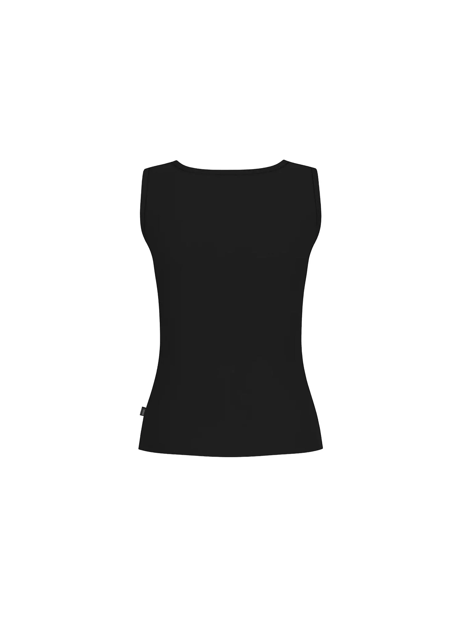 Top Guess donna Tank Rib Embro nero - Image 2