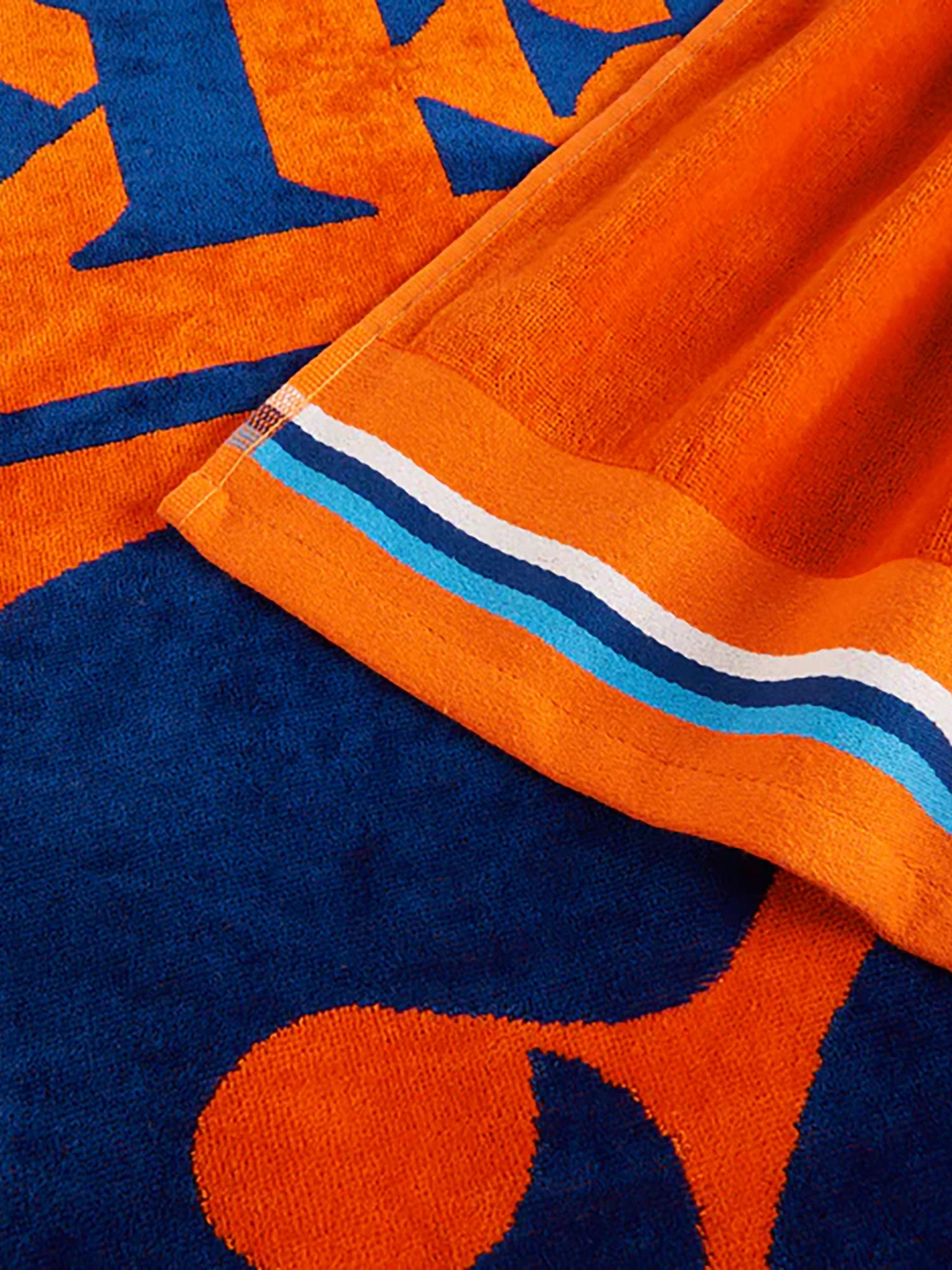 Telo mare Sundek uomo Classic Logo arancio fluo - Image 2