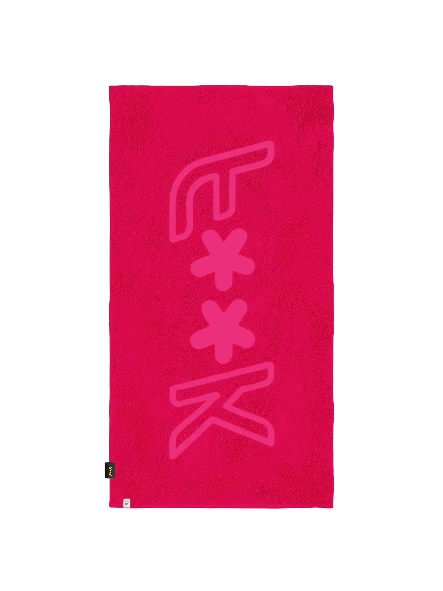 Telo mare F**k uomo spugna fucsia fluo - Image 2