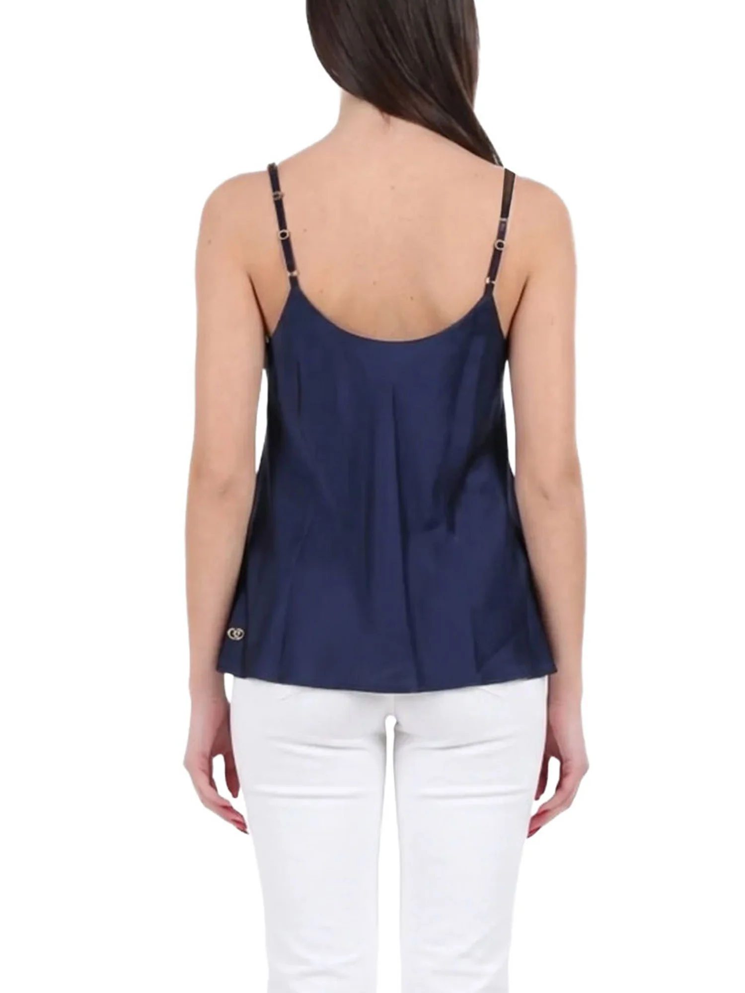 Top Yes Zee donna Appl. Gioiello blu - Image 2