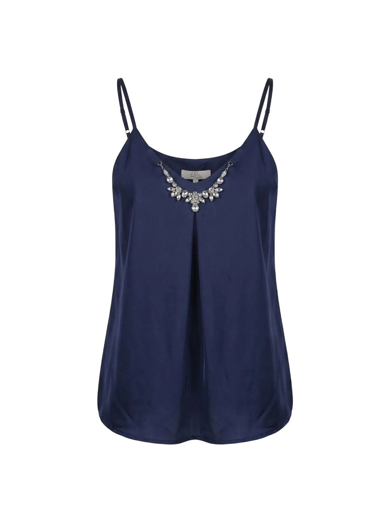 Top Yes Zee donna Appl. Gioiello blu - Image 3