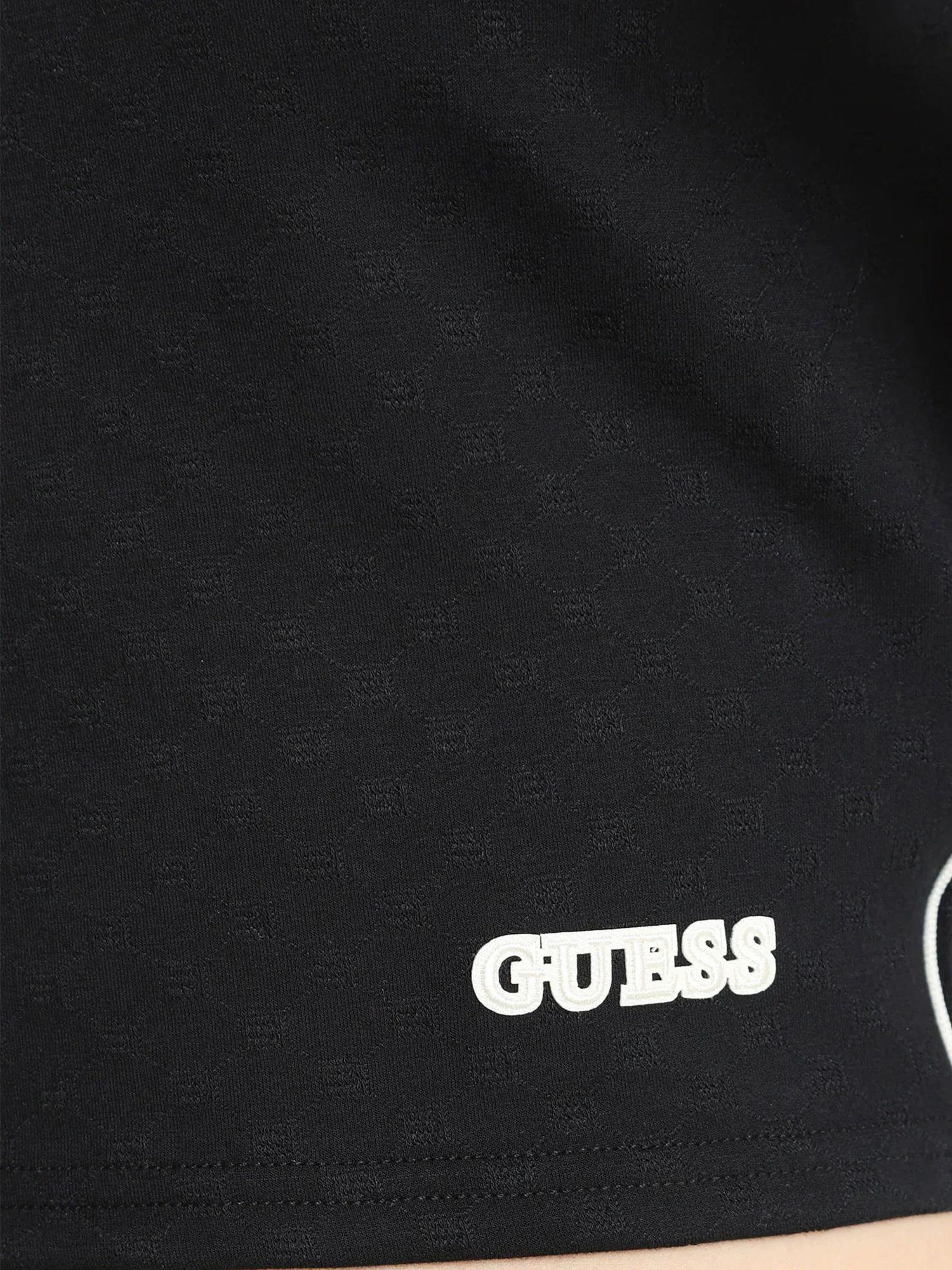 Top Guess Donna crop clara nero - Image 3