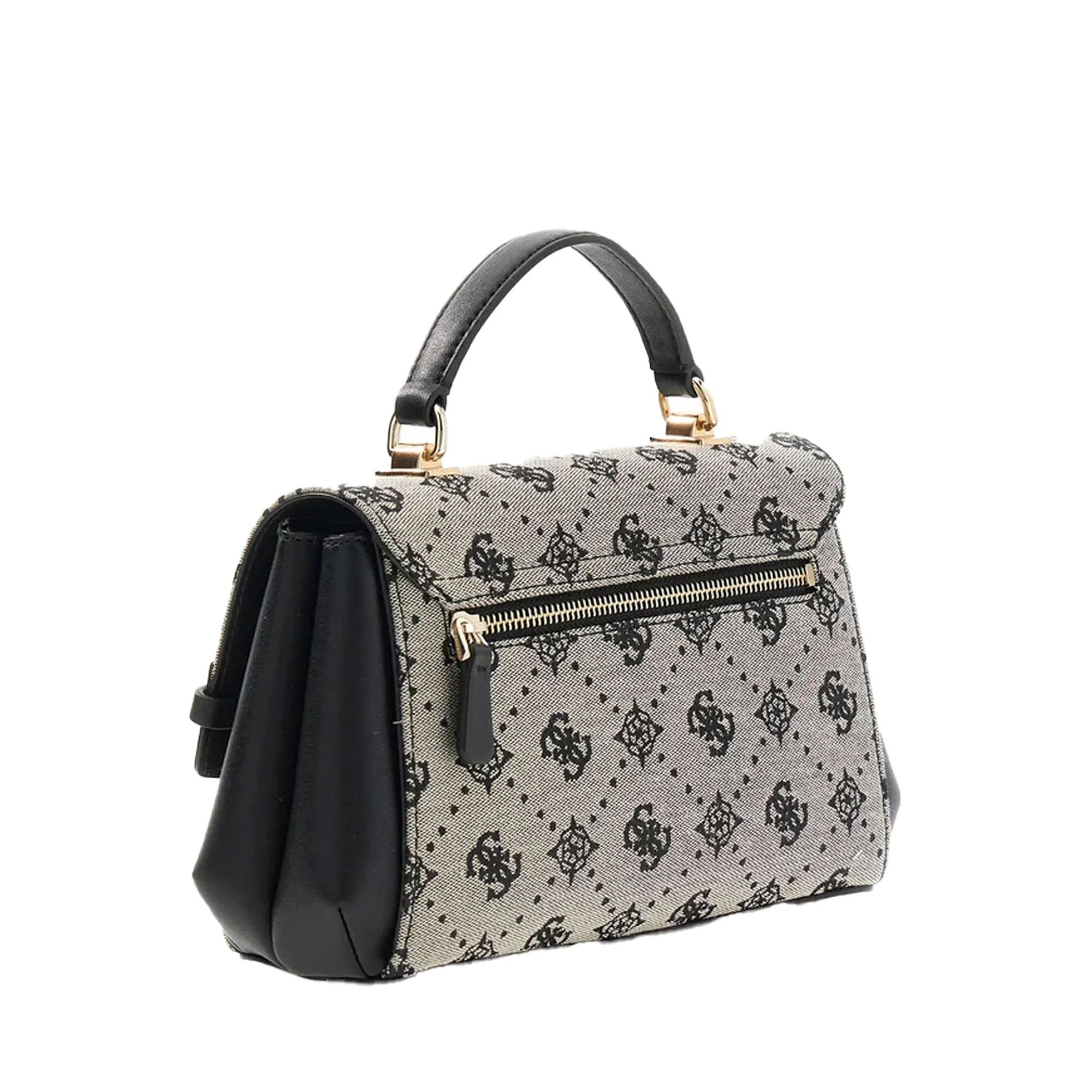 Borsa a mano Guess donna Melinda logo nero - Image 2