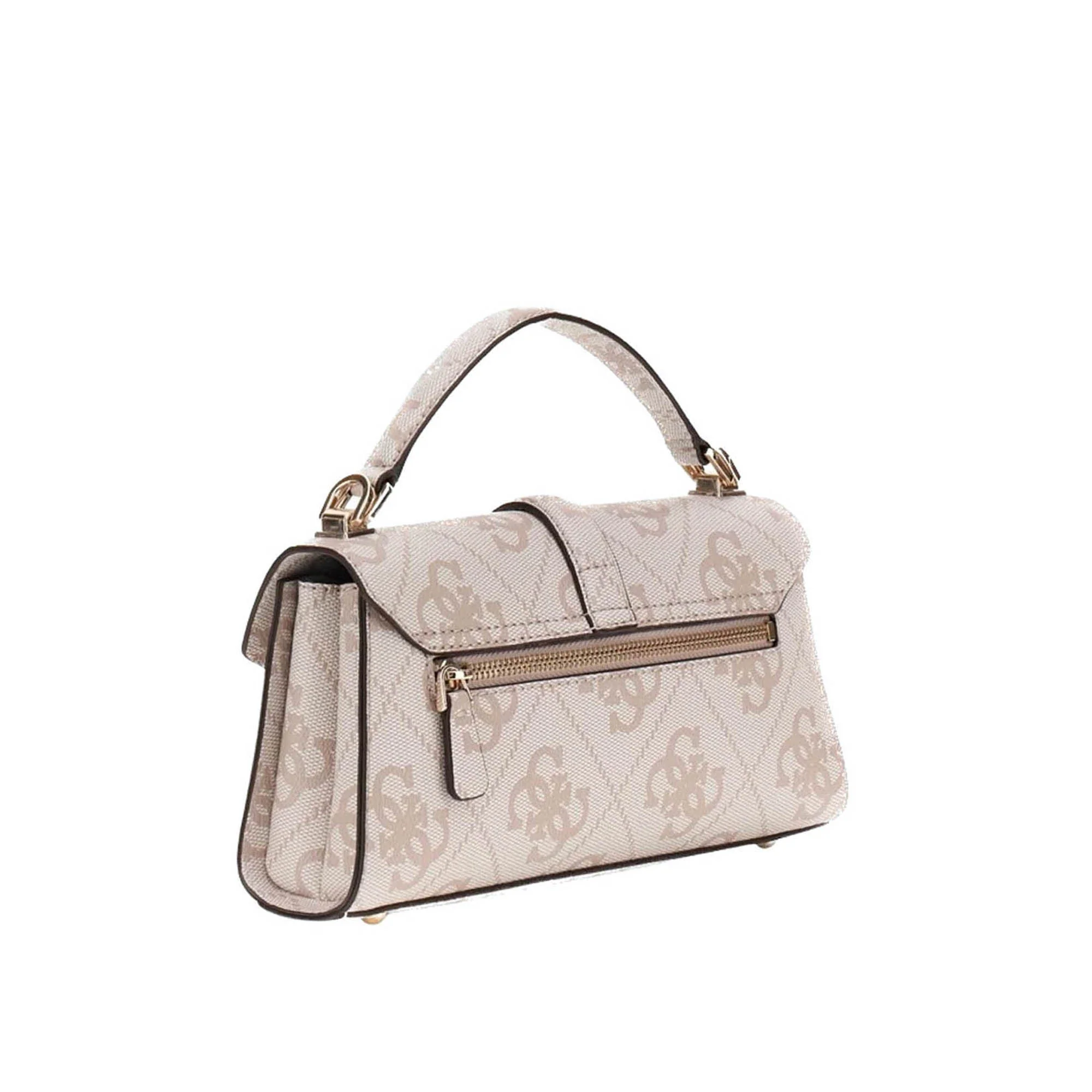 Borsa a mano Guess donna Queensland bianco logo - Image 2
