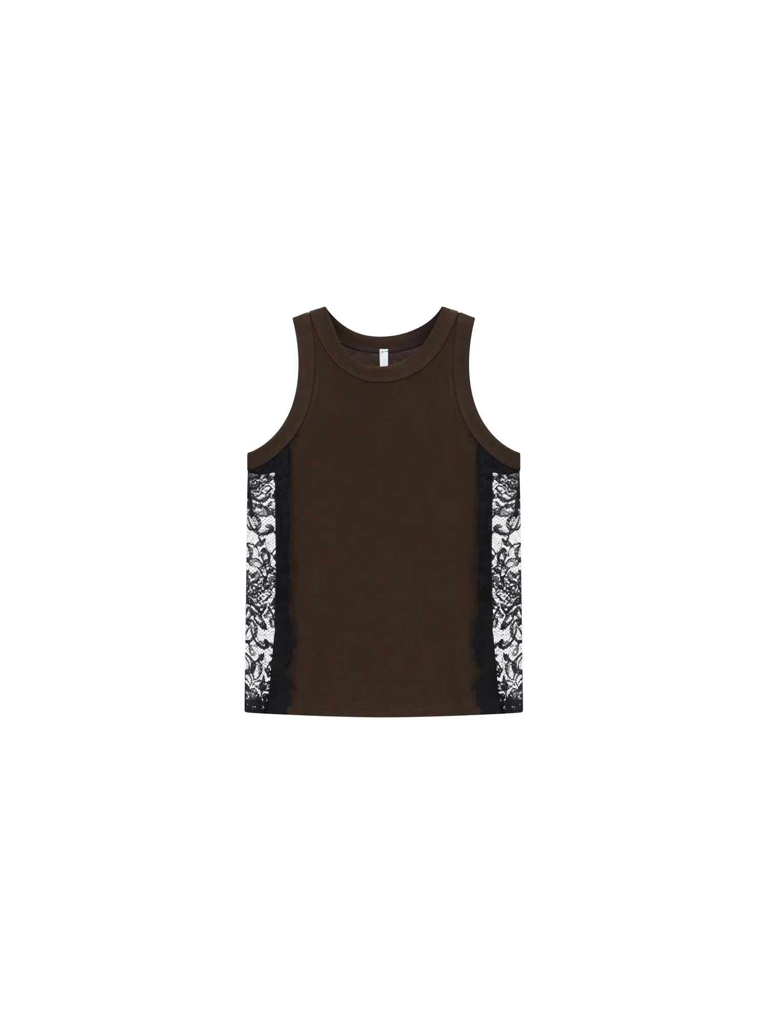 Top Imperial Donna ins. pizzo Fondente