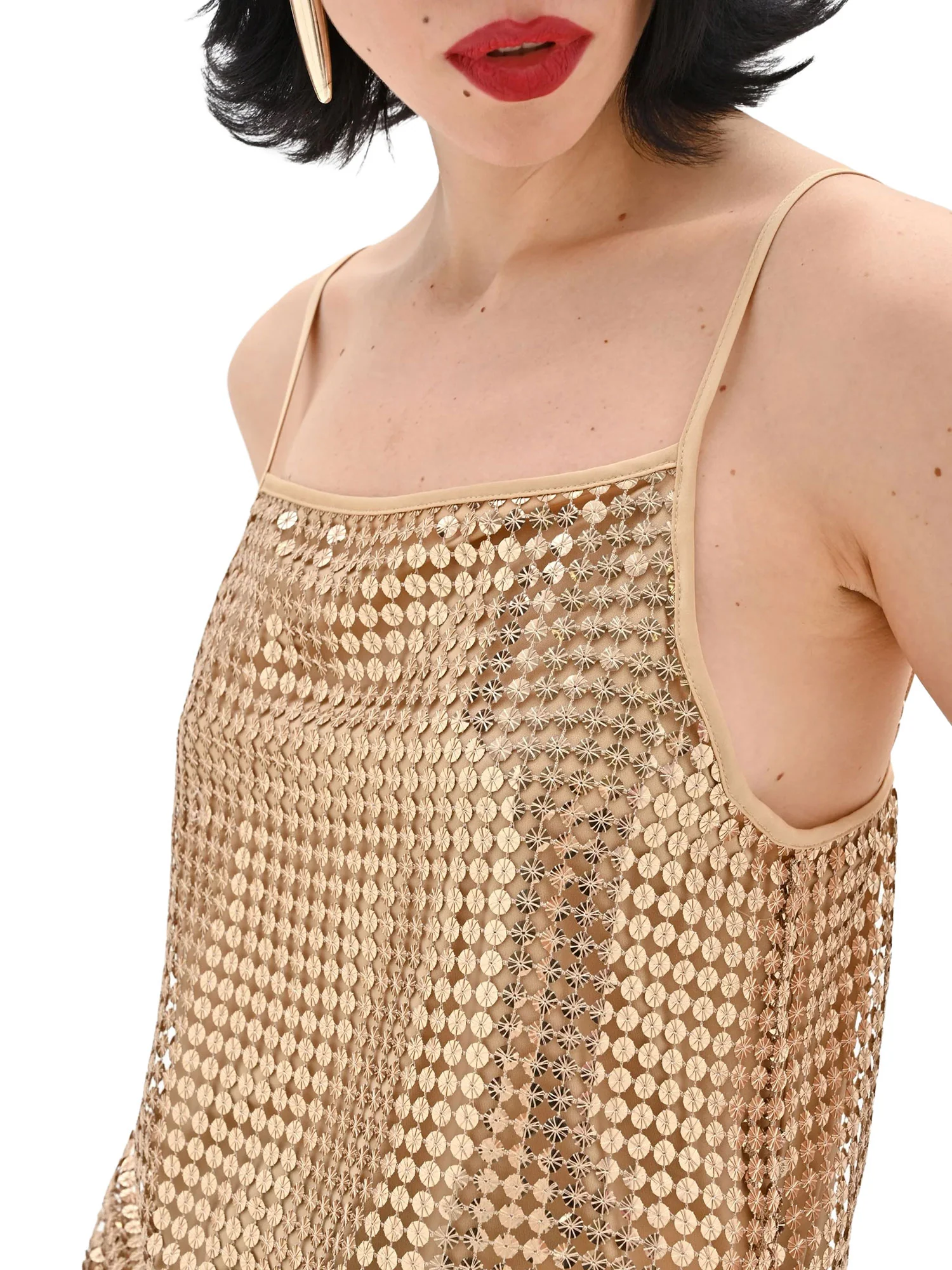 Top Rinascimento Donna paillettes oro - Image 3