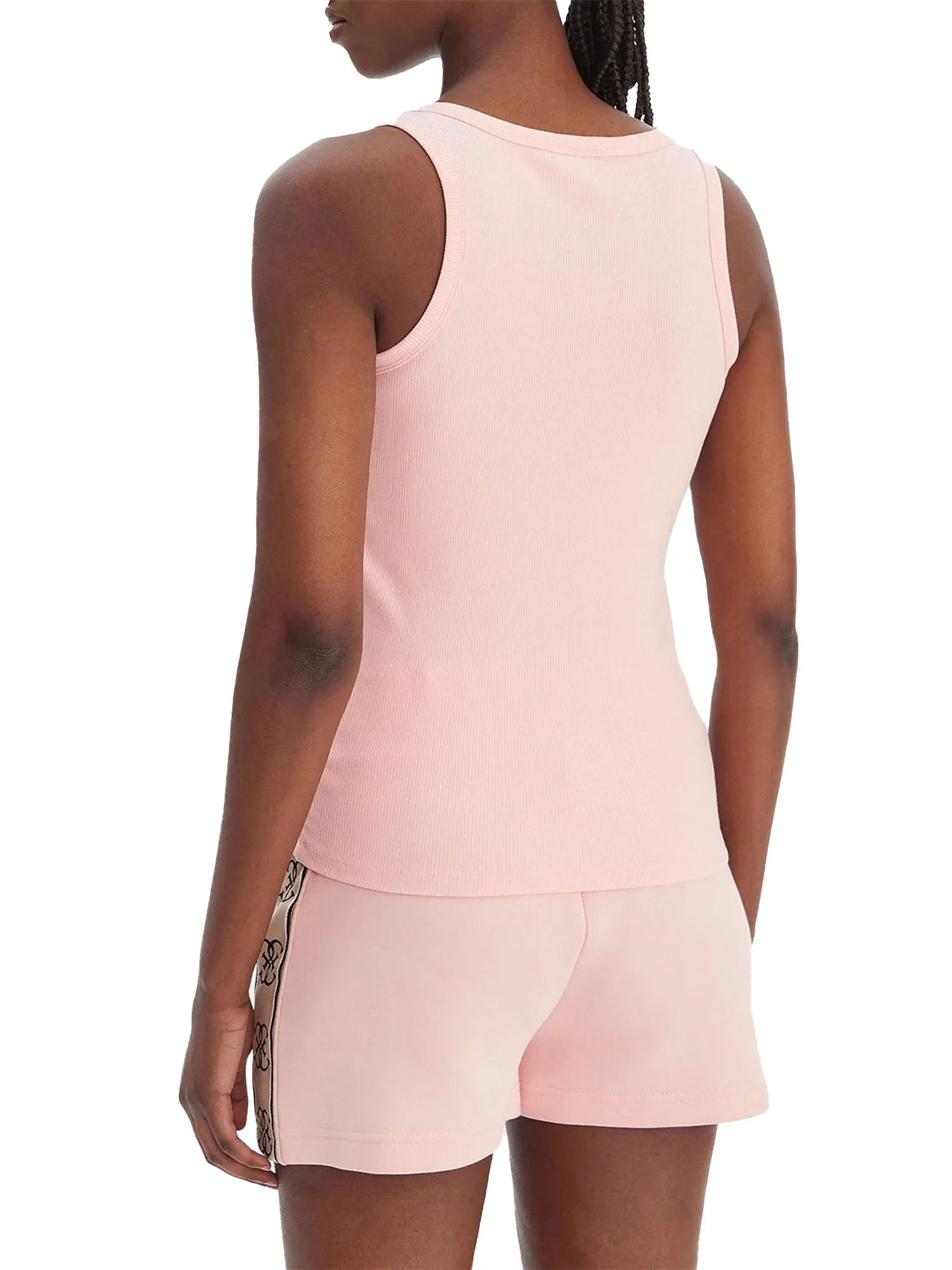 Top Guess Donna rib colette rosa - Image 2