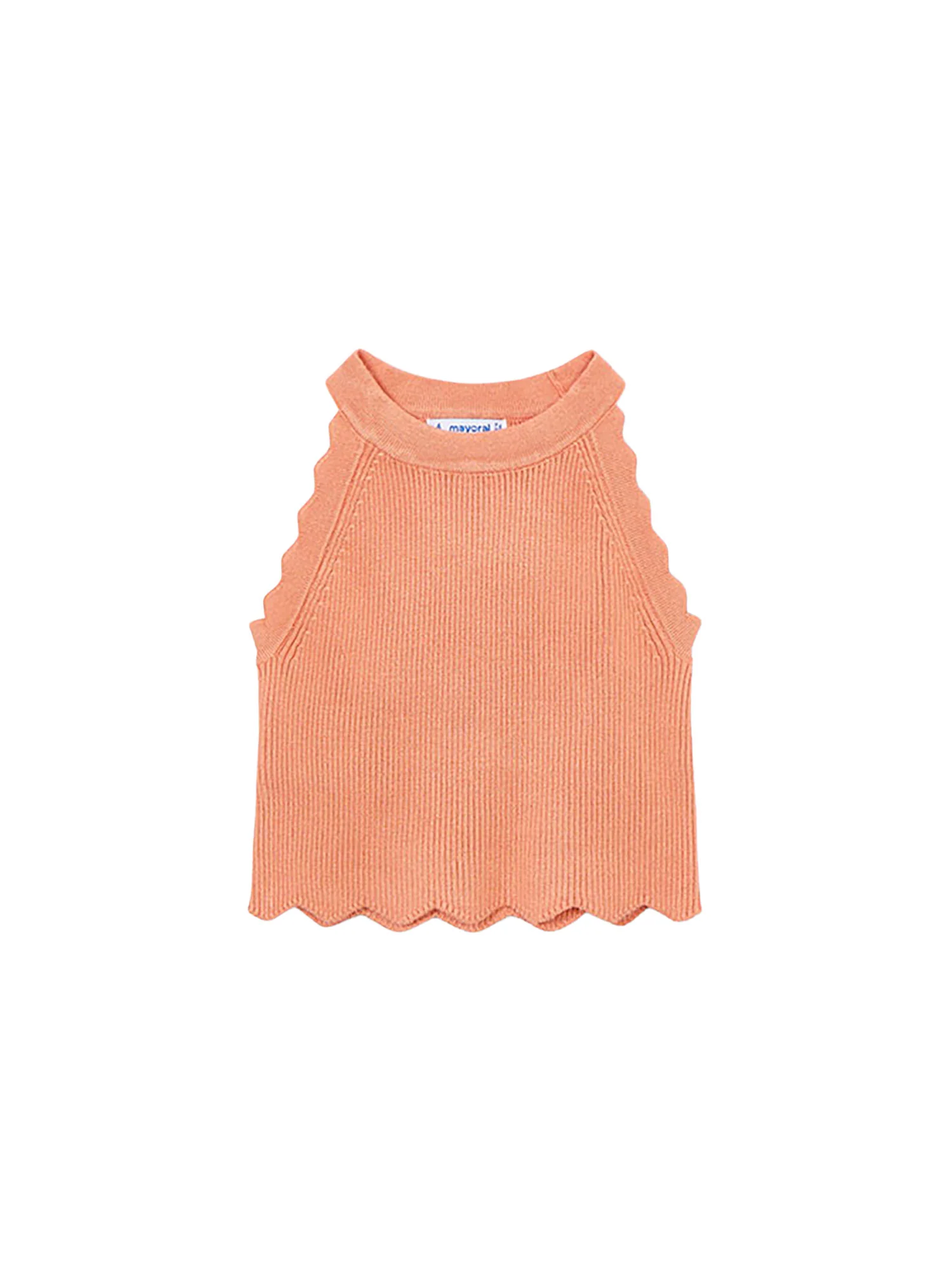Top Mayoral Bambina tricot salmone