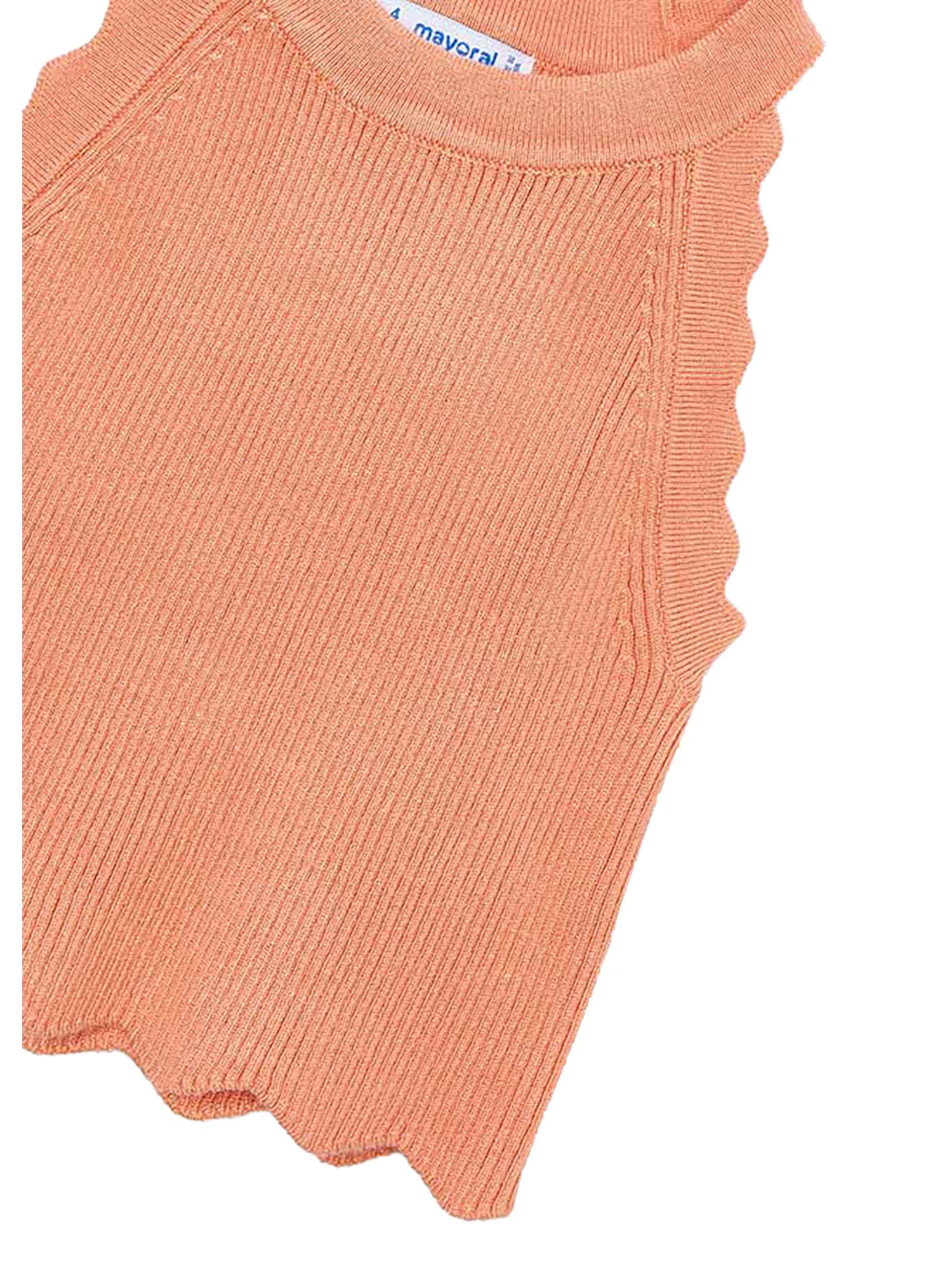 Top Mayoral Bambina tricot salmone - Image 3