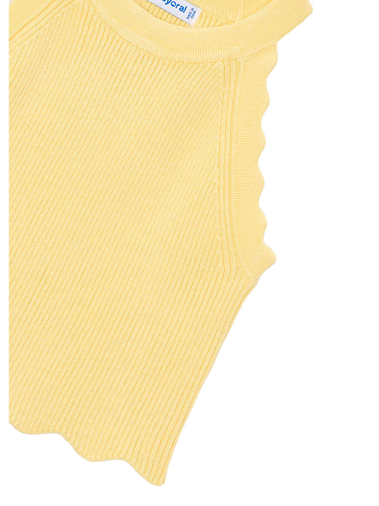 Top Mayoral Bambina tricot vaniglia - Image 3