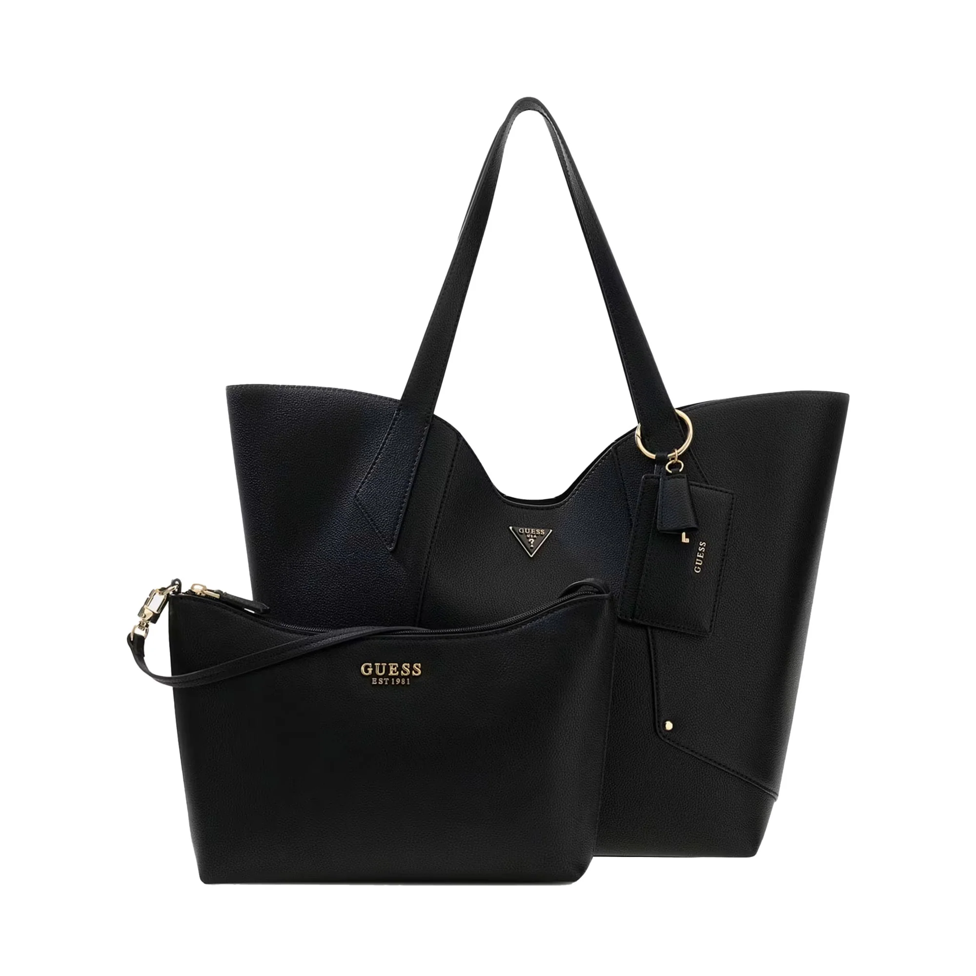 Borsa shopping Guess donna 2 in 1 Large Darcy nero - Image 2