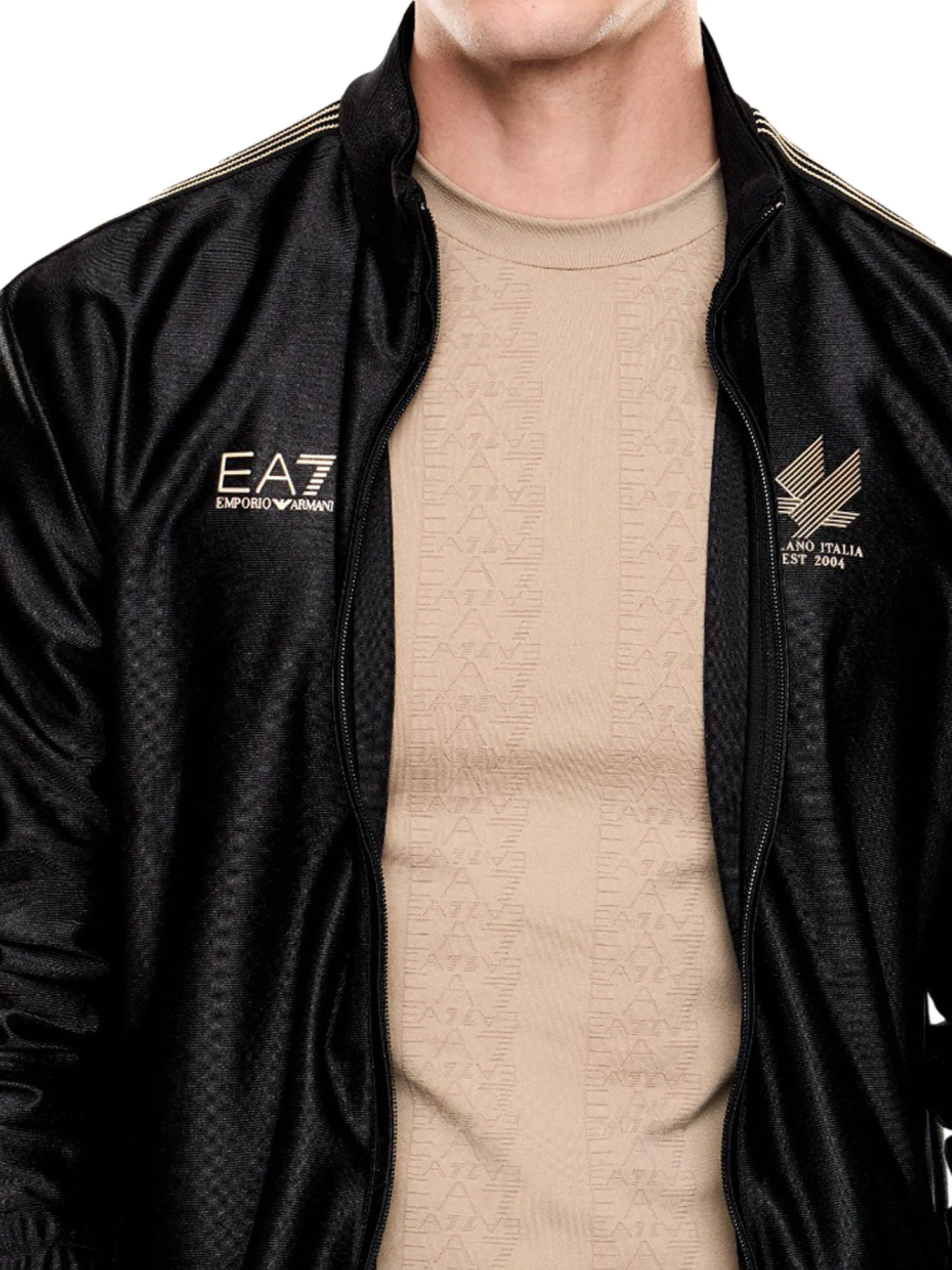 Tuta EA7 uomo Gym nero - Image 3