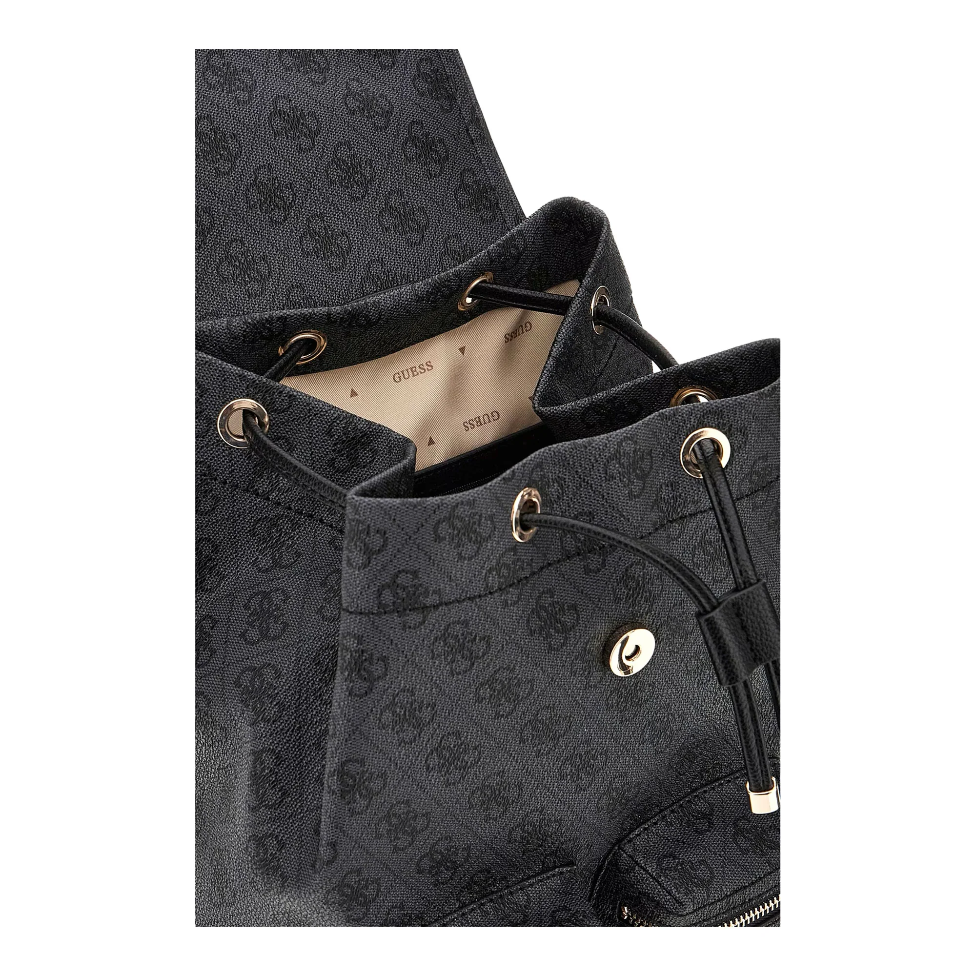 Zaino Guess donna Flap Manhattan II logo coal - Image 3